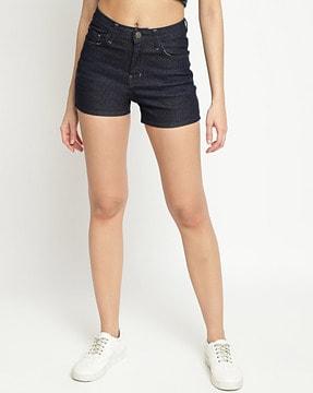 solid regular shorts