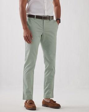 solid relaxed fit chinos
