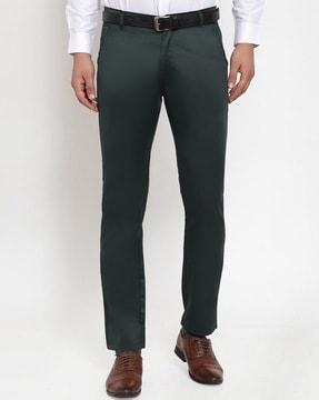 solid relaxed fit pants