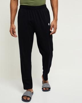 solid relaxed fit pants