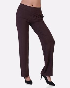 solid relaxed fit pants