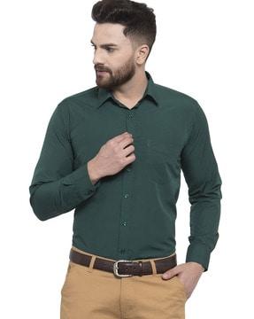 solid relaxed fit shirt