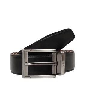 solid reversible belt