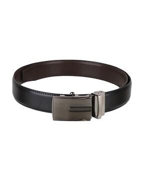 solid reversible belt