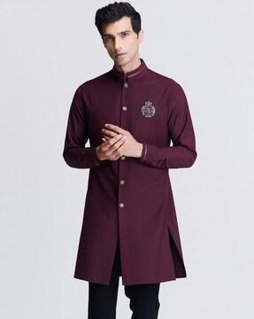 solid short kurta