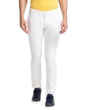 solid skinny fit pant