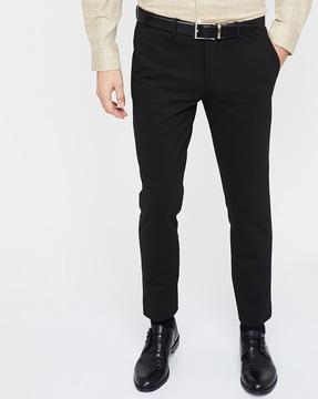 solid skinny fit pants