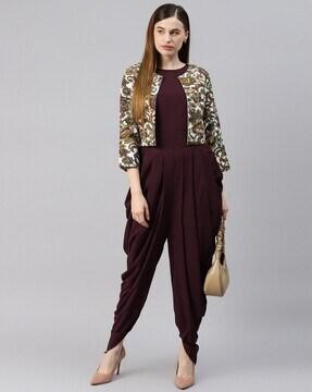 solid sleeveelss jumpsuit