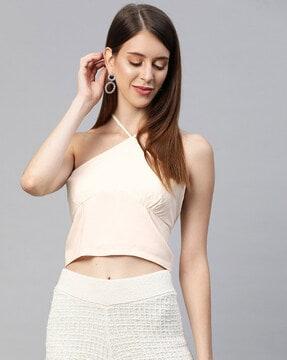 solid sleeveless top