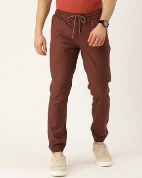 solid slim fit jogger pant