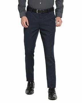 solid slim fit pant