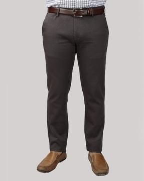 solid slim fit pant