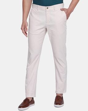 solid slim fit pant