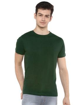 solid slim fit t-shirt