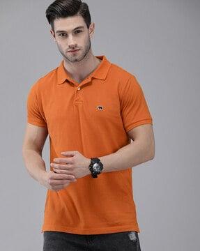 solid slim fit t-shirt