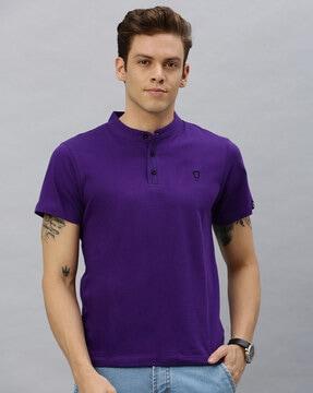 solid slim fit t-shirt