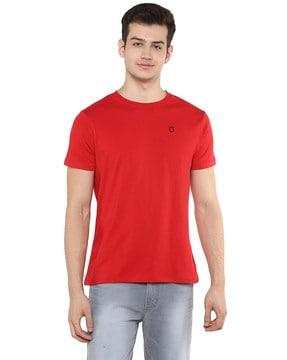 solid slim fit t-shirt