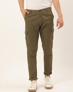 solid slim fit trouser