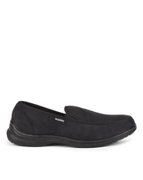 solid slip-on shoes