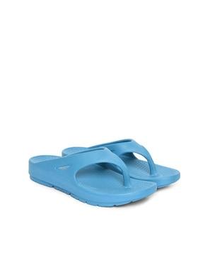 solid slip-on tong flip flops