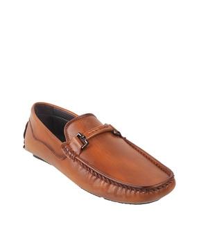 solid slip-ons loafers