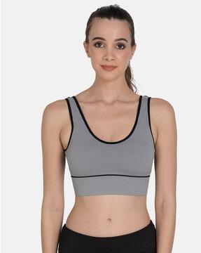 solid sports bra