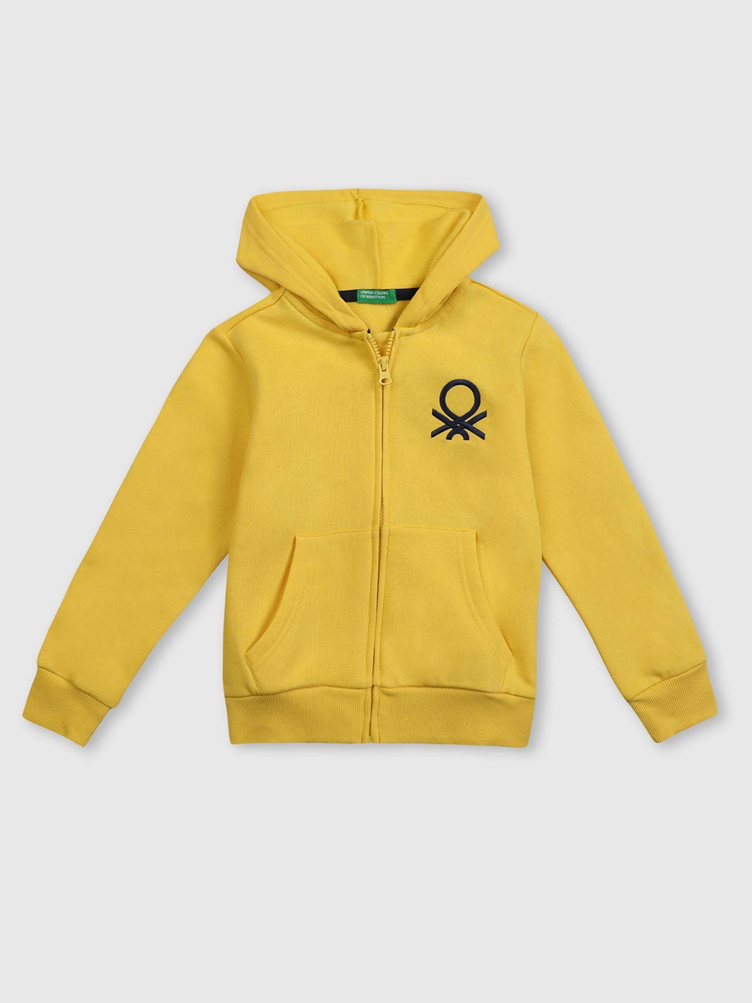 solid sweatshirts- yellow