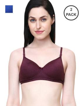 solid t-shirt bra