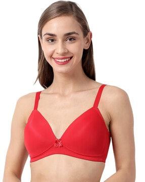 solid t-shirt bra