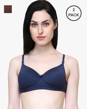 solid t-shirt bra