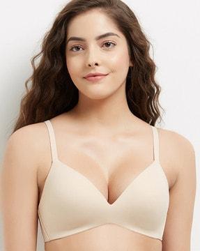 solid t-shirt bra