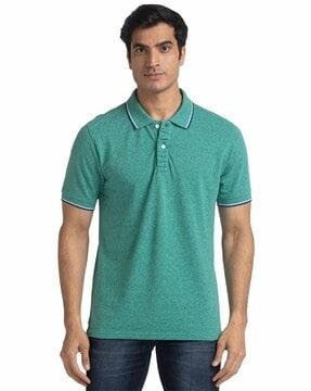 solid tailored fit t-shirt