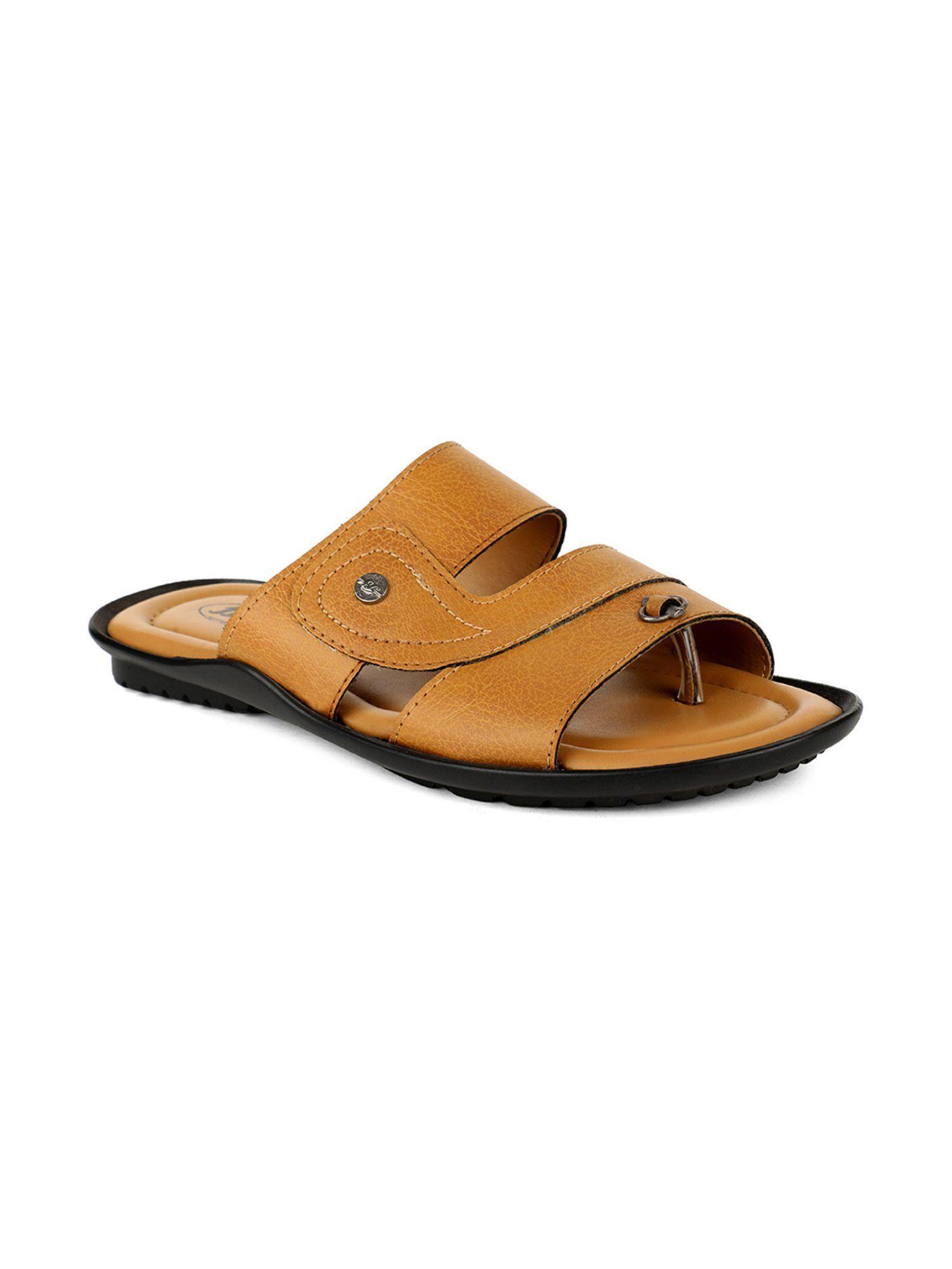 solid tan sandals