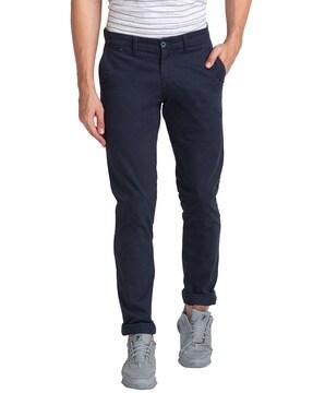 solid tapered fit pant