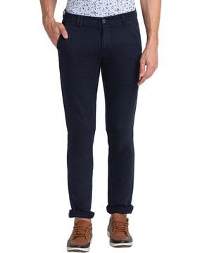 solid tapered fit pant