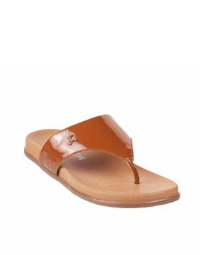 solid thong flip-flops sandals