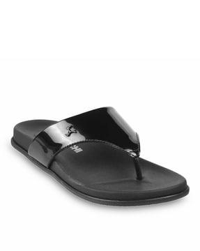 solid thong flip-flops sandals