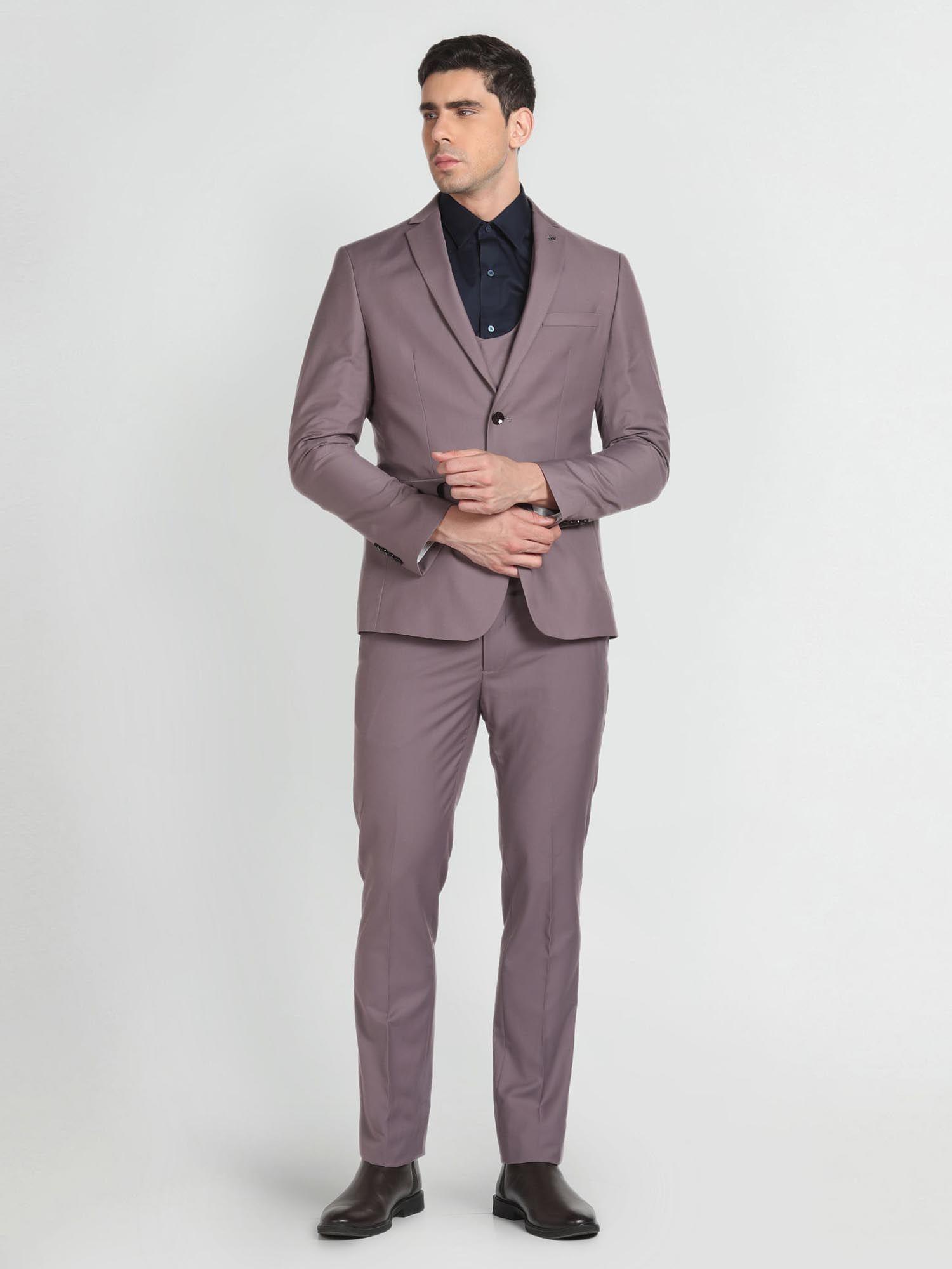 solid three piece suit (set of 3)