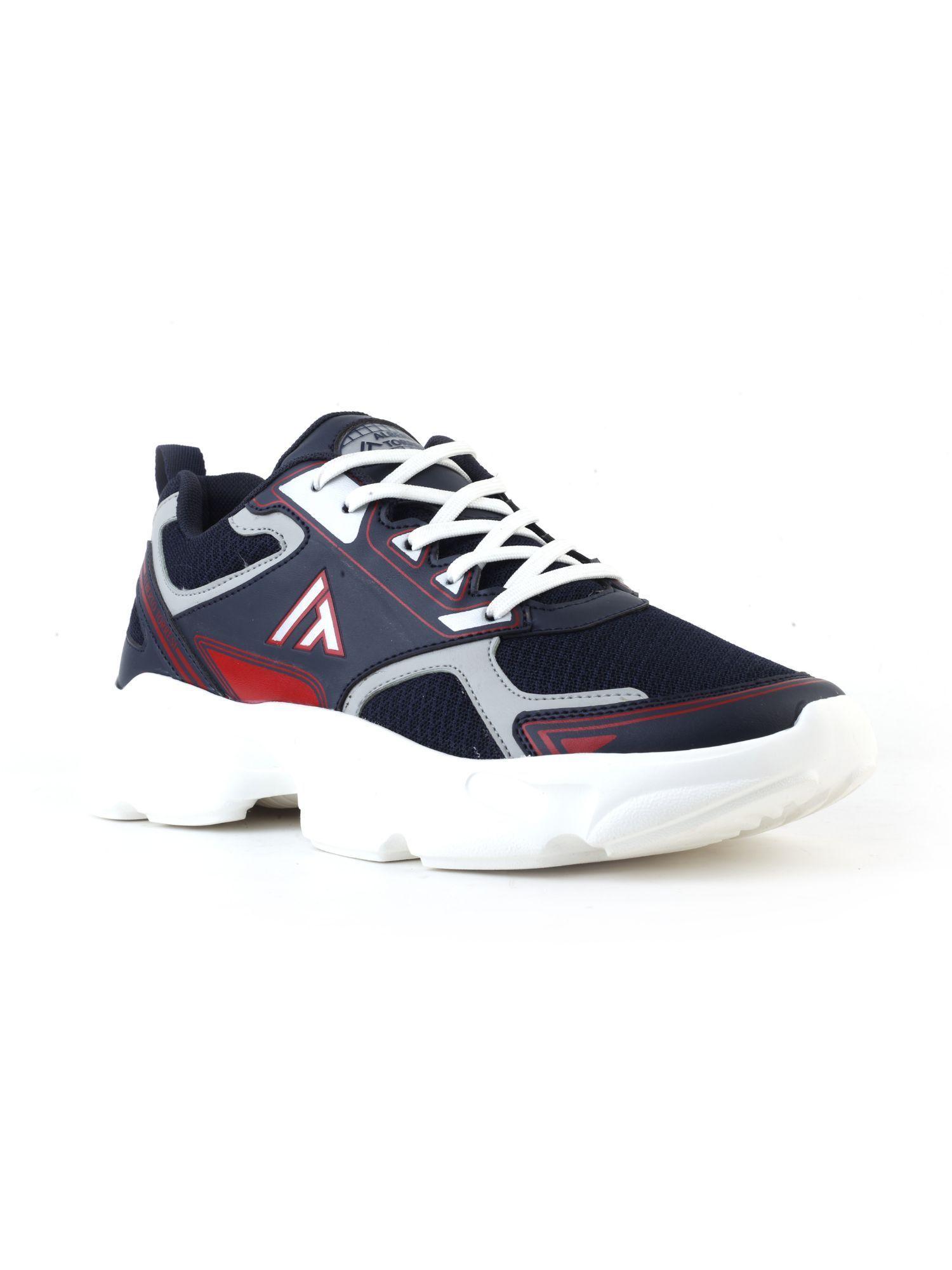 solid urban karoo's navy casual shoes