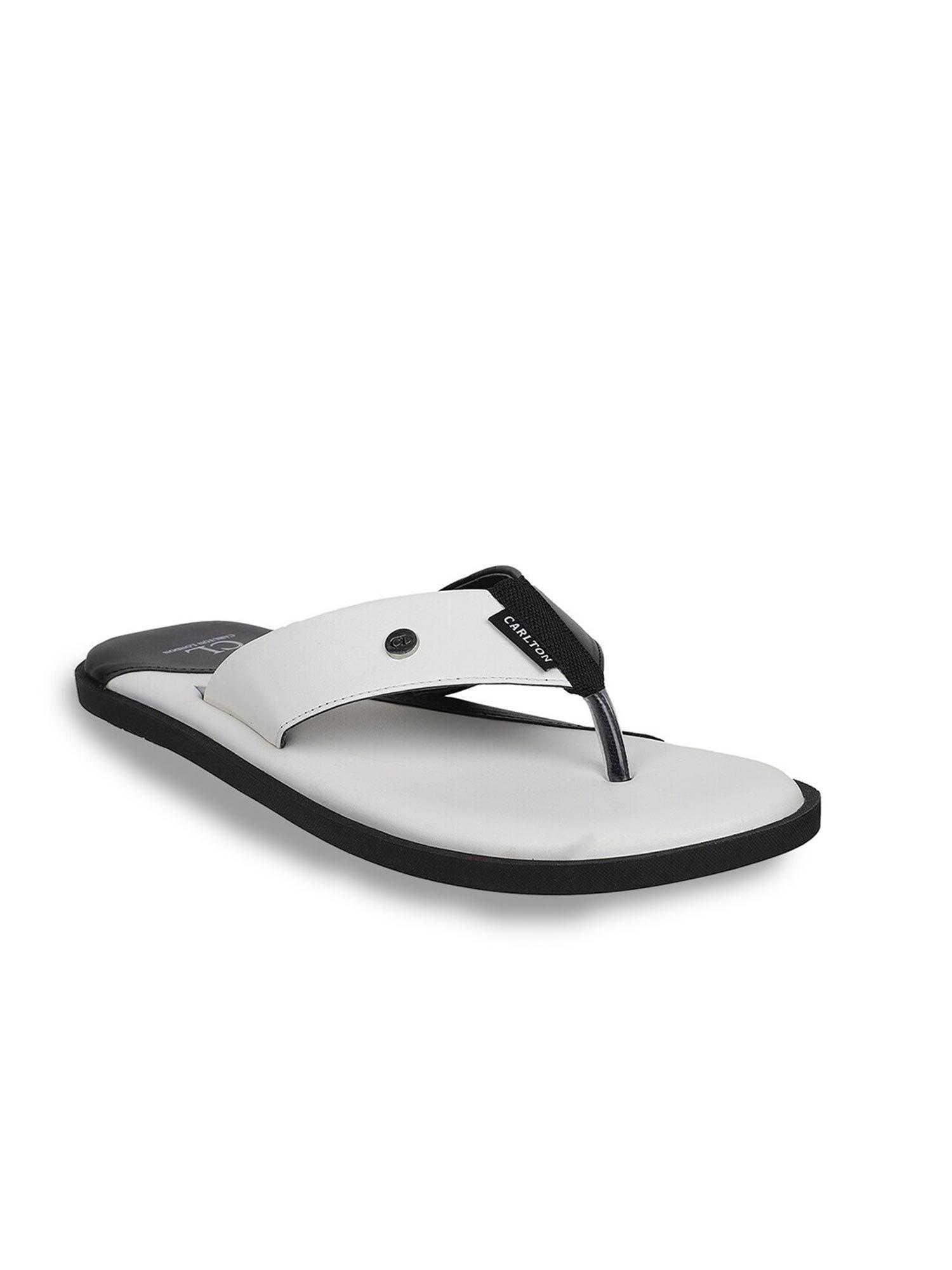 solid white sandals