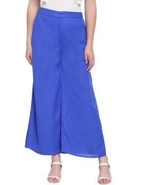 solid wide leg palazzos