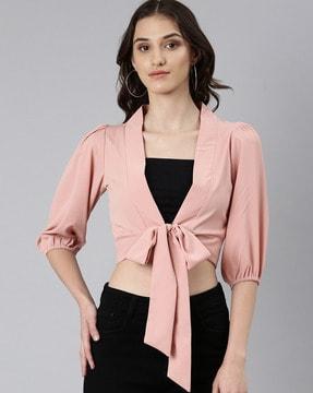 solid wrap top