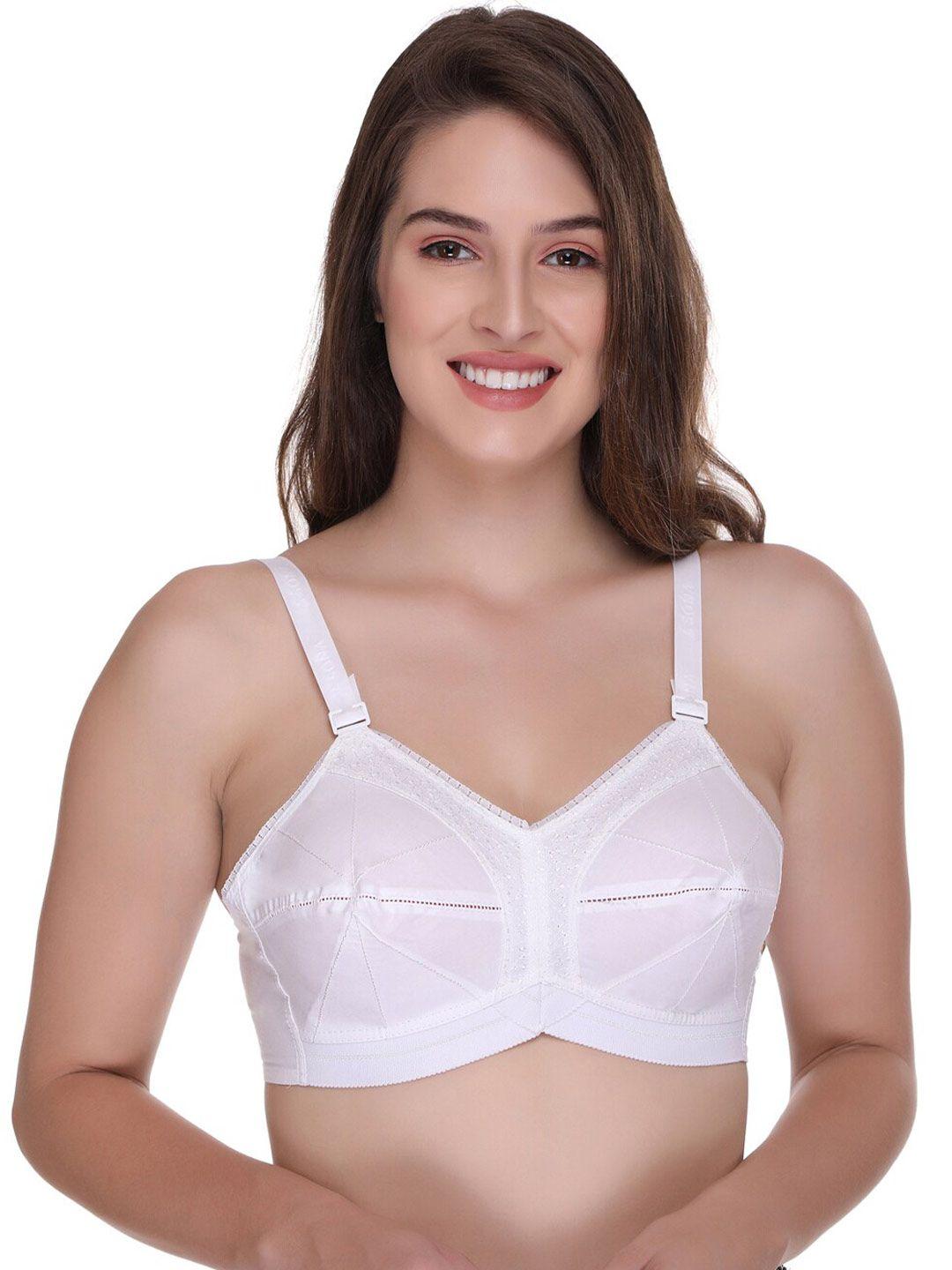 sona full coverage non padded non-wired cotton everyday bra with all day comfort