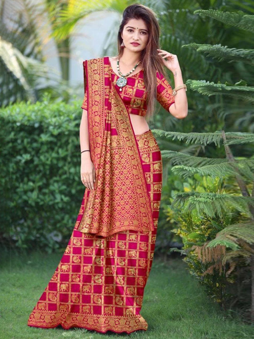 sonam sarees ethnic motifs woven design zari banarasi saree