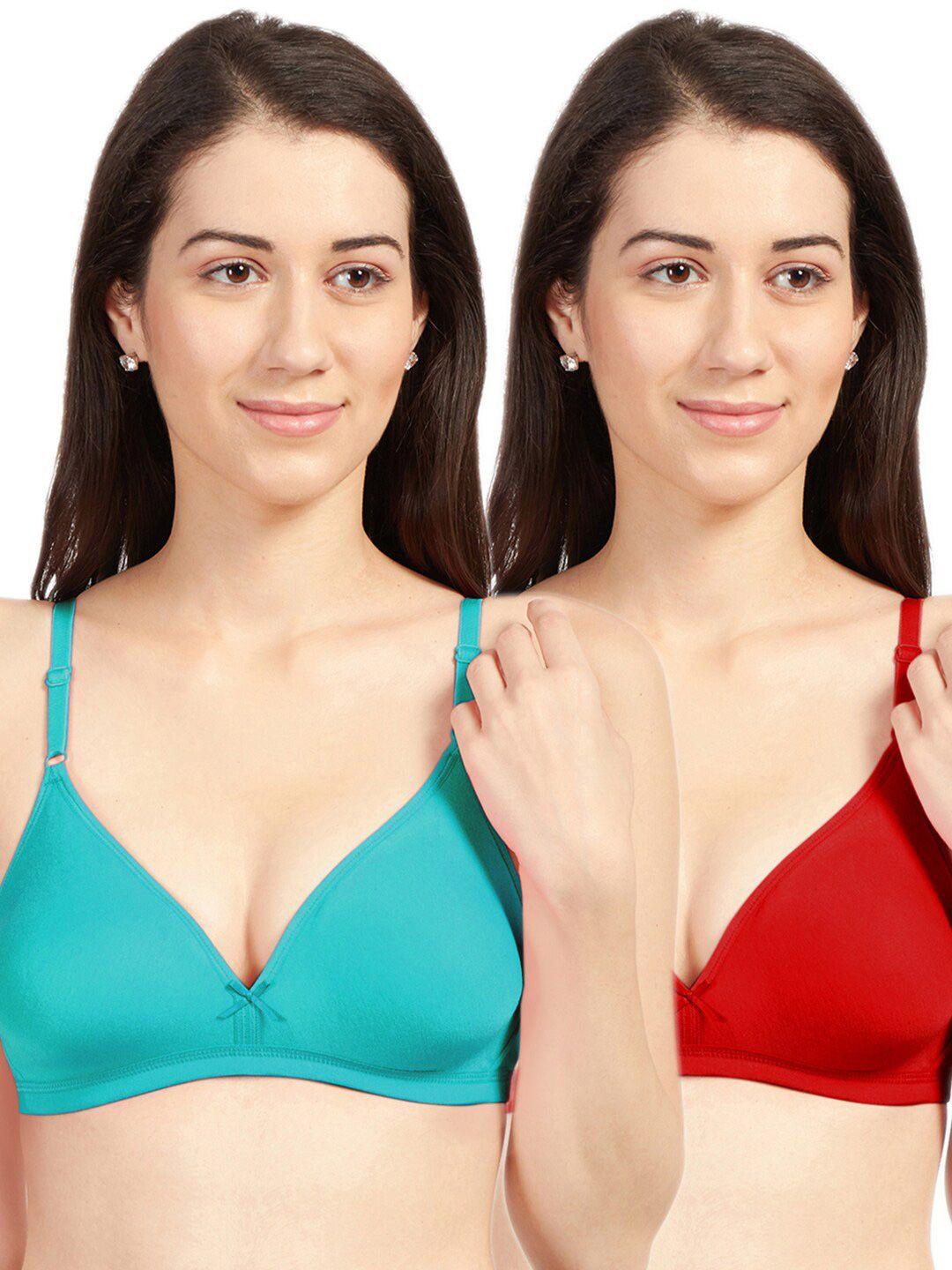 sonari assorted set of 2 non padded everyday bra