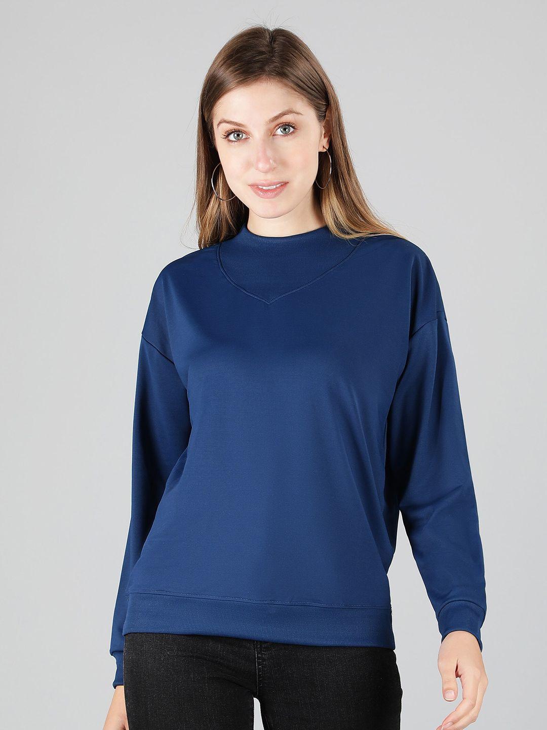 sonex gold high neck long sleeves top