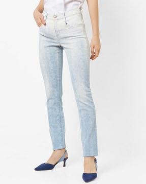 sophie printed skinny jeans