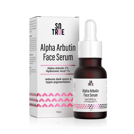 sotrue alpha arbutin face serum (15 ml)