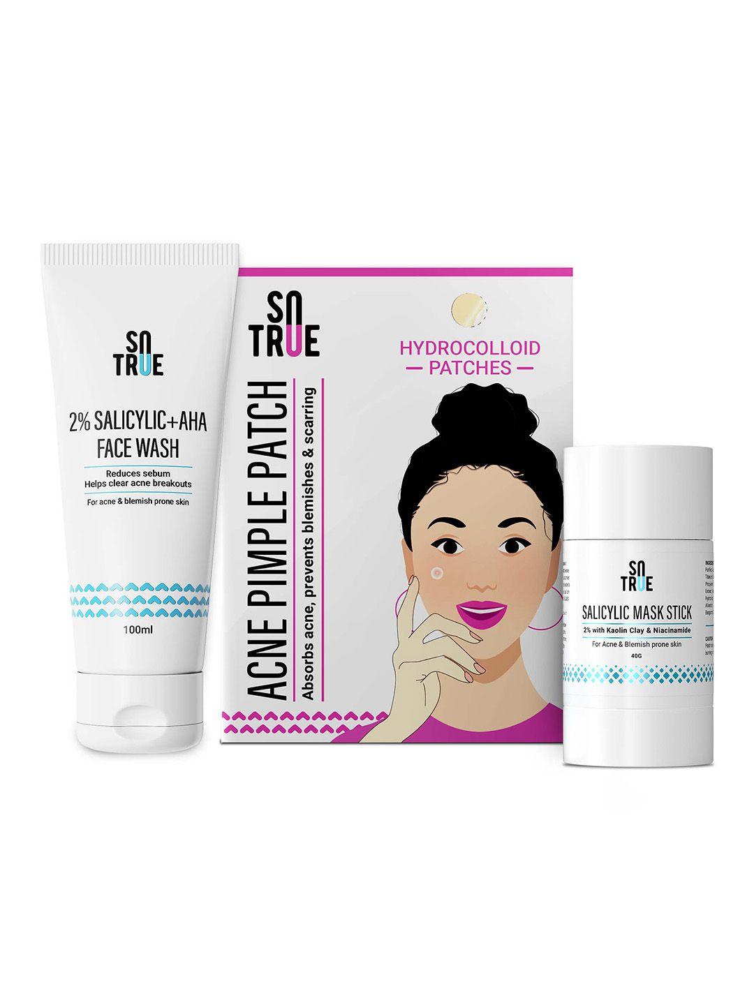 sotrue face kit for acne prone & oily skin