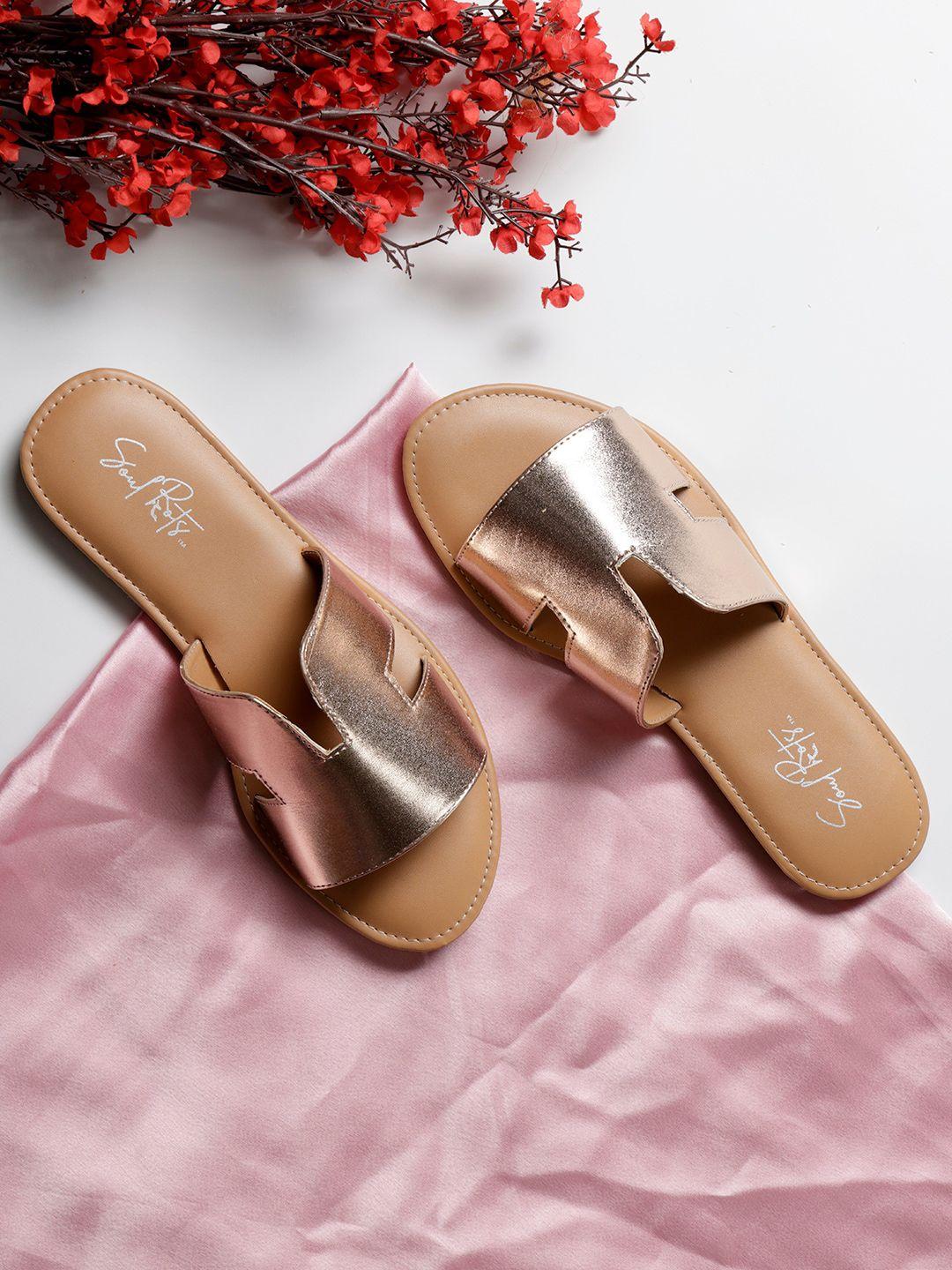 soul roots women open toe flats with bows